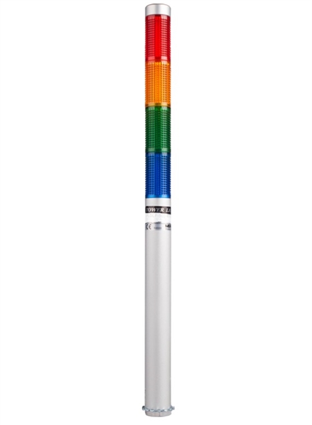 Menics PLDL-401-RYGB 4 Tier LED Tower Light, Red Yellow Green Blue