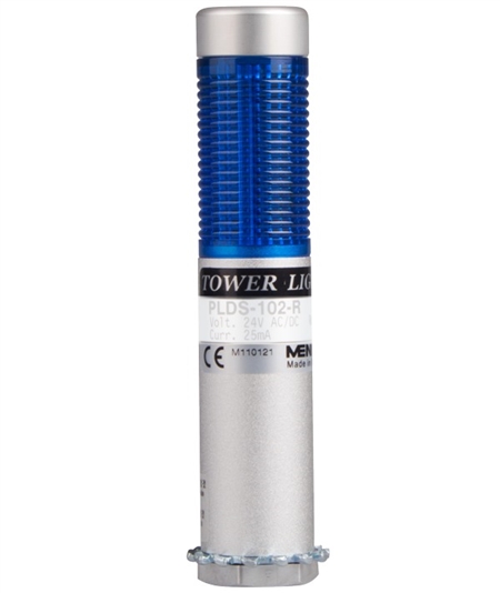 Menics PLDS-101-B 1 Tier LED Tower Light, Blue