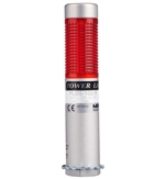 Menics PLDS-101-R 1 Tier LED Tower Light, Red