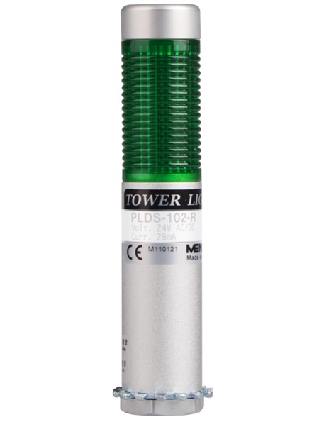 Menics PLDS-102-G 1 Tier LED Tower Light, Green