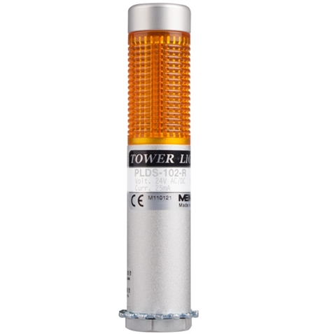 Menics PLDS-102-Y 1 Tier LED Tower Light, Yellow