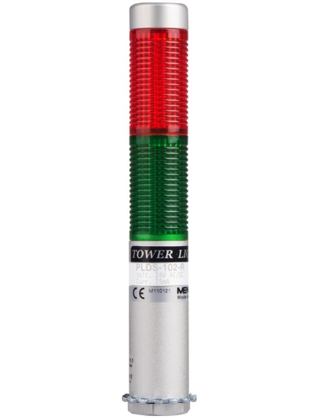 Menics PLDSF-201-RG 2 Tier LED Tower Light, Red & Green