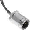 Mencom PMIN Series Male Receptacle - PMIN-30MR-0.3M-34