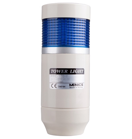 Menics PRE-101-B 1 Stack LED Tower Light, Blue
