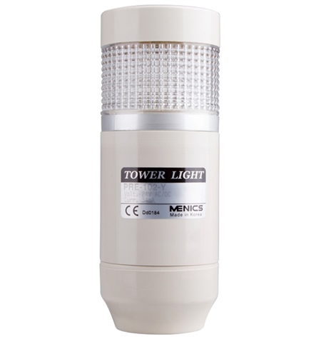 Menics PRE-101-C 1 Stack LED Tower Light, Clear