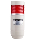 Menics PRE-101-R 1 Stack LED Tower Light, Red