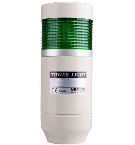 Menics PRE-110-G 1 Stack LED Tower Light, Green