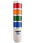Menics PRE-410-RYGB 4 Stack LED Tower Light, Red Yellow Green Blue