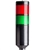 Menics PTE-A-2FF-RG-B 2 Tier LED Tower Light, Red/Green