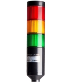 Menics PTE-A-3FF-RYG-B 3 Tier LED Tower Light, Red/Yellow/Green