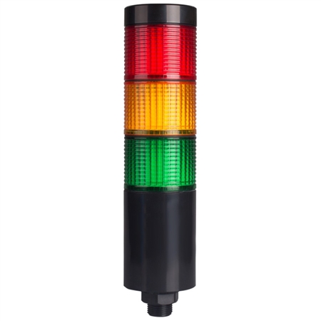 Menics PTE-SC-3FF-RYG-B 3 Tier LED Tower Light, Red Yellow Green