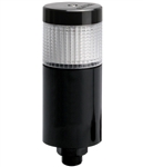 Menics PTM-SC-1FF-RBG-B 56 mm 1 Stack LED Tower Light, Red/Blue/Green, Steady, Direct Mount, 90-240V