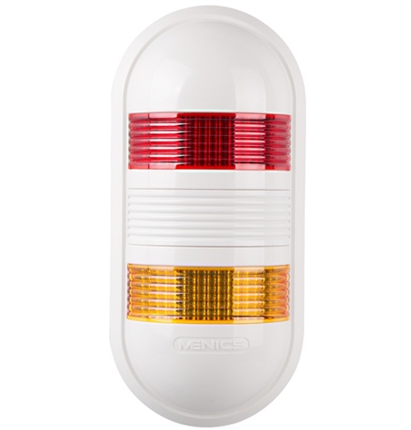 Menics PWE-202-RY 2 Tier LED Tower Light, Red/Yellow