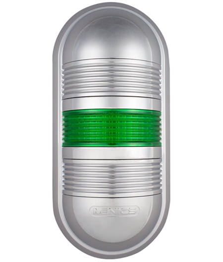 Menics PWEC-1FF-G 1 Tier LED Tower Light, Green