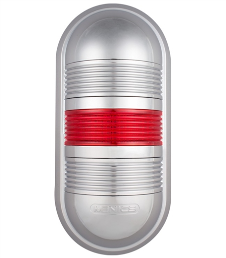 Menics PWECF-101-R 1 Tier LED Tower Light, Red