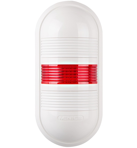 Menics PWEF-101-R 1 Tier LED Tower Light, Red