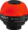 Qronz 50mm LED Beacon Light w/Alarm, 12V, Quick Disconnect, Mixed Color