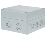 Sealcon S3120055185PGU Screw Cover Enclosure, 4.92" X 4.92" X 2.95", PG Knockouts, Solid Cover