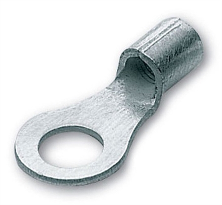 S6-M10/1 Non-Insulated Ring Terminal, 3/8" Stud Size, 12-10 AWG