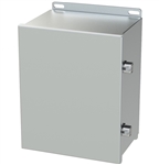 Saginaw Stainless Steel Continuous Hinge Enclosure, 10.13" x 8" x 6"