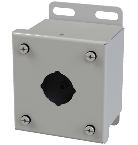 Saginaw SCE-1PB Push Button Box, 1 Position, 30.5mm