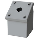 Saginaw Sloped Front Push Button Box, 1 Position, 22.5mm