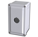 Saginaw Fiberglass Push Button Enclosure, 1 Position, 30.5mm