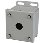 Saginaw SCE-1PBI Push Button Box, 1 Position, 22.5mm