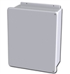 Saginaw Fiberglass Screw Cover Enclosure, 21.68" x 17.69" x 8.84"