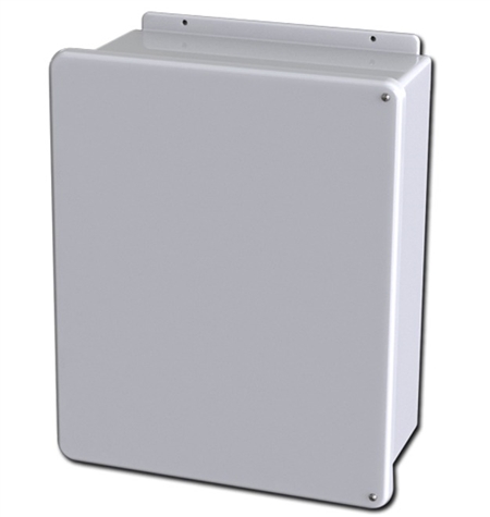 Saginaw Fiberglass Screw Cover Enclosure, 21.68" x 17.69" x 8.84"