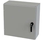 Saginaw Single Door Enclosure w/ 3 Point Hardware, 24" x 24" x 10"