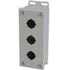 Saginaw SCE-3PB Push Button Box, 3 Position, 30.5mm