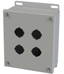 Saginaw SCE-4SPB Push Button Box, 4 Position, 30.5mm