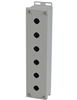 Saginaw SCE-6PBVLI Push Button Box, 6 Position, 22.5mm
