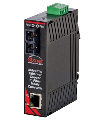 Sixnet Industrial Media Converter - SL-2ES-2SC