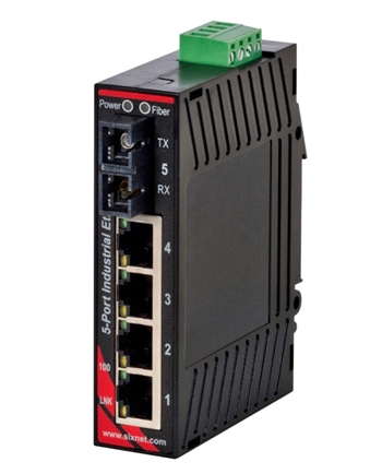 Sixnet 5 Port Industrial Ethernet Switch - SL-5ES-3SC