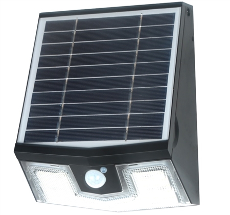 Light Efficient Design 7W LED Solar Wall Pack, 4000K
