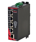 Sixnet 5 Port Ethernet PoE Switch - SLX-5EG-1
