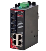 Sixnet 6 Port Industrial Ethernet Switch - SLX-6ES-4SC