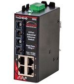 Sixnet 6 Port Ethernet Ring Switch - SLX-6RS-5SC-D1