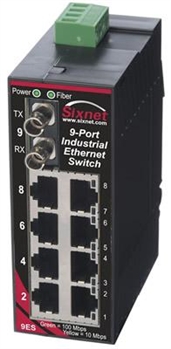 Sixnet 9 Port Industrial Ethernet Switch - SLX-9ES-3SC
