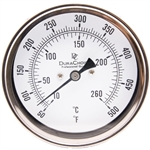 DuraChoice T3D60500 Bi-Metal Thermometer, 3" Dial