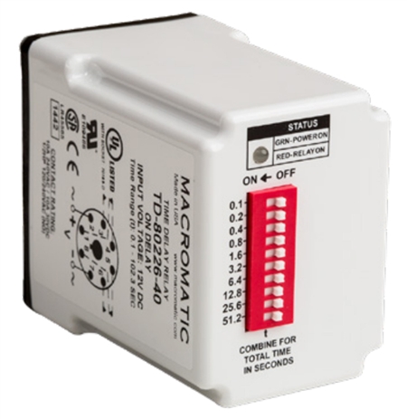 Macromatic TD-80221-43 Time Delay Relay