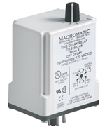 Macromatic TR-51828-04 Time Delay Relay, Watchdog, 24V AC/DC, 0.05-5 Sec