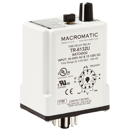 Macromatic TR-6132U Time Delay Relay