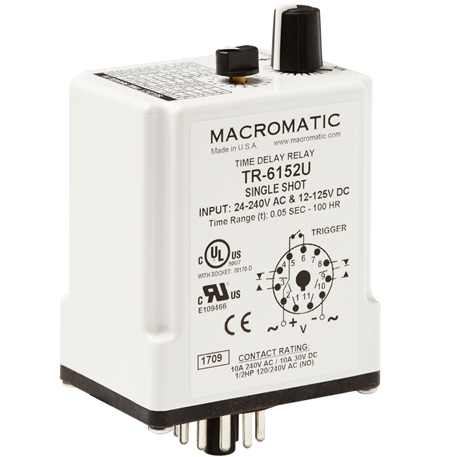 Macromatic TR-6152U Time Delay Relay