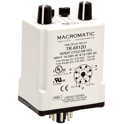 Macromatic TR-6512U Time Delay Relay