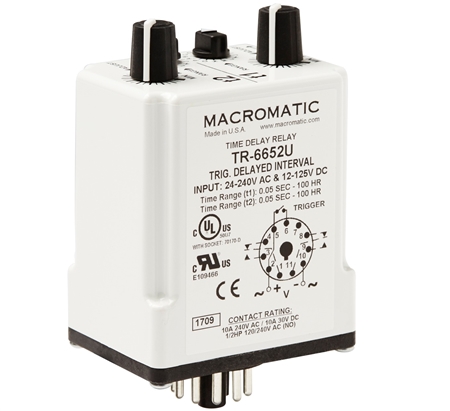 Macromatic TR-6652U Time Delay Relay