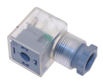 Circuited DIN Valve Connector Form A