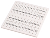 Deca W7K-41/80 Marking Tags for DIN Rail Terminal Blocks